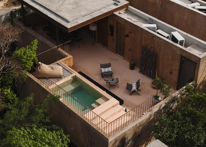 Serenidad - Luxury Retreat With Private Garden, Pool And Rooftop Terrace Villa Tulum